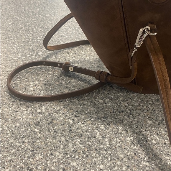 ZARA brown purse with adjustable detachable shoulder strap - Picture 2 of 7